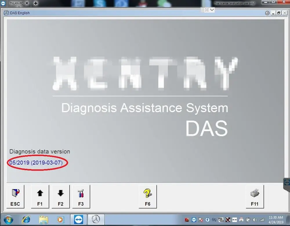 12 MB Star C4/C5 Software X_entry/DAS/DTS8.13 or 8.14/Vediamo Support SCN Online coding install and activate by TeamViewer - Цвет: xentry