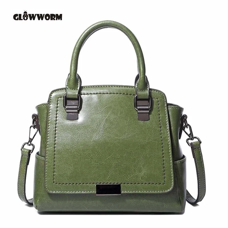 

New arrival Designer genuine leather women Handbags High Quality first layer Leather bags for women Fashion shoulder bags female