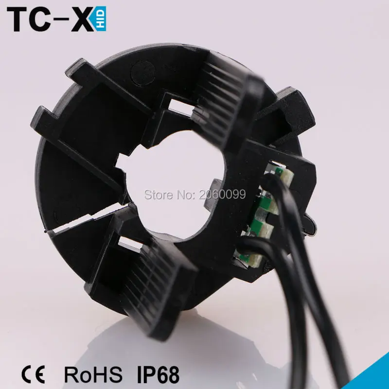 TC-X 2 Pieces VW Golf 7 Xenon H7 Headlight Bulbs Adapter for Tiguan /Scirocco / Sharan /Touran HID Lamp Holders Base Retainers