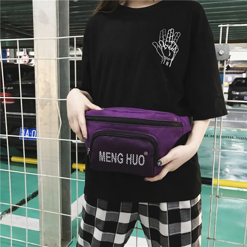 2018 High Qualty Hot Sales Waist Packs Women Men Fanny Pack Belt Bag Phone Pouch Bag Travel Waist Pack Big Waist Bag Nylon Pouch (8)