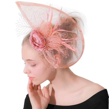 

Women party hair fascinators wedding hat fashion wedding headwear hair accessories bridal occasion race chapeau headbands