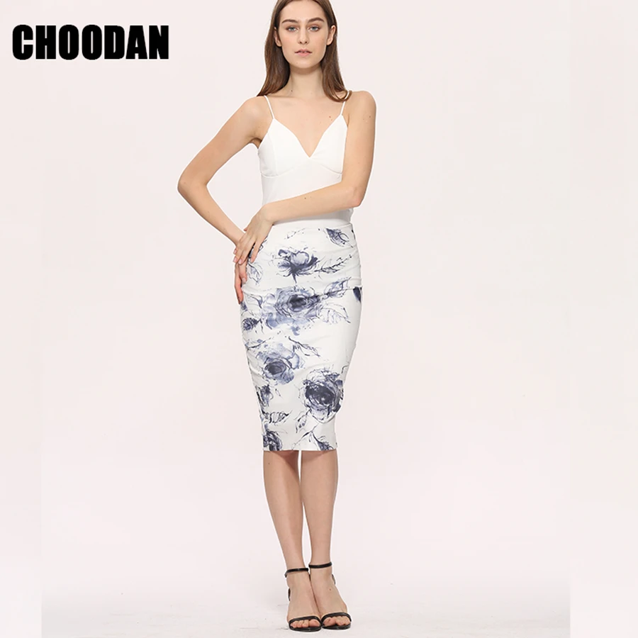 3267 floral skirt women  (5)