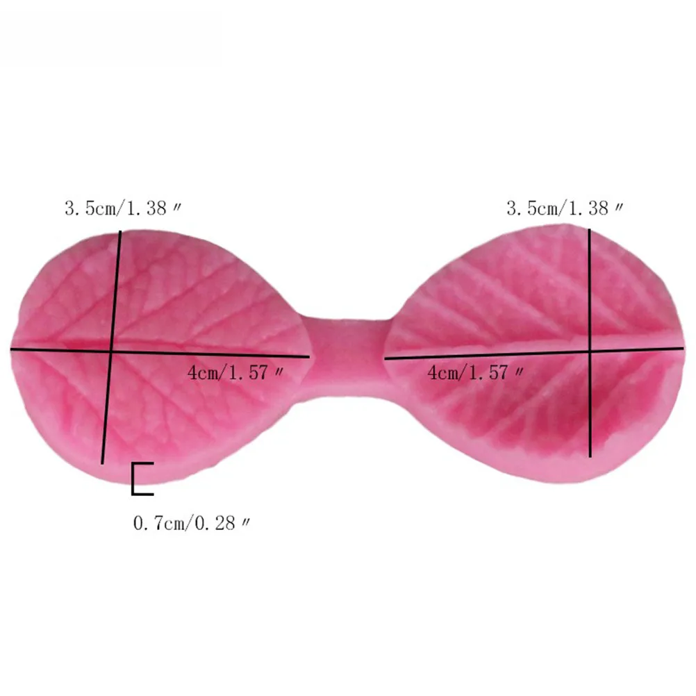 Силиконовая форма для торта в форме цветка и листьев, шоколадная помадка, полимерная глина, форма для выпечки, кухонный инструмент для украшения торта
