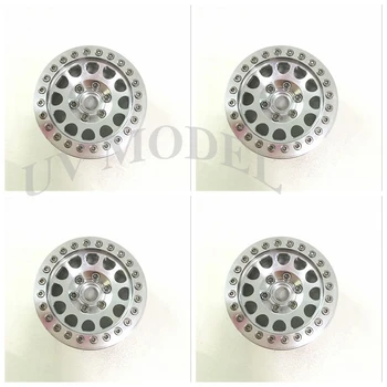 

4 Pcs/lot High Quality Truck Rims Alloy Beadlock Wheel Rims For 1/10 Axial Scx10 D90 RC Crawlers 1: 10 RC Car Accessories