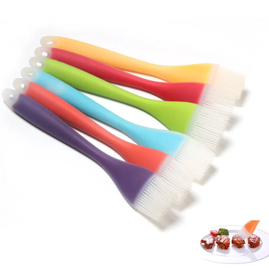 High Quality Resisting Silicone Cake Egg Liquid Milk Brush Pastry Brush