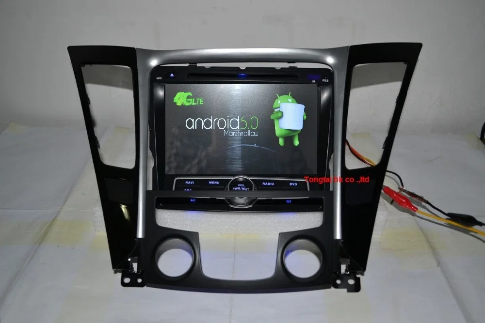 

8"Android 6.0 for HYUNDAI SONATA I45 I50 car dvd,gps navigation 4G,Wifi,BT,4 core,16G,1024 x 600,Russian,English