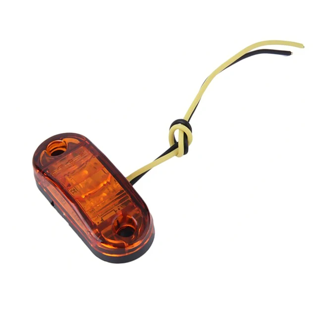 1x LED Auto Car Light Side Marker Blinker Trailer Side Lights Clearance