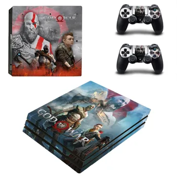 

Game God of War PS4 Pro Skin Sticker Decal Vinyl for Sony Playstation 4 Console and 2 Controllers PS4 Pro Skin Sticker
