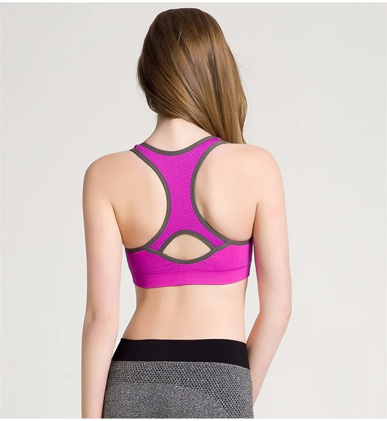 UMLIFE Women Crop Top Yoga Bra Fitness Short Running Women Sports Bra Push Up Sexy Strench Tank Top Sport Top Colete Feminino (11)