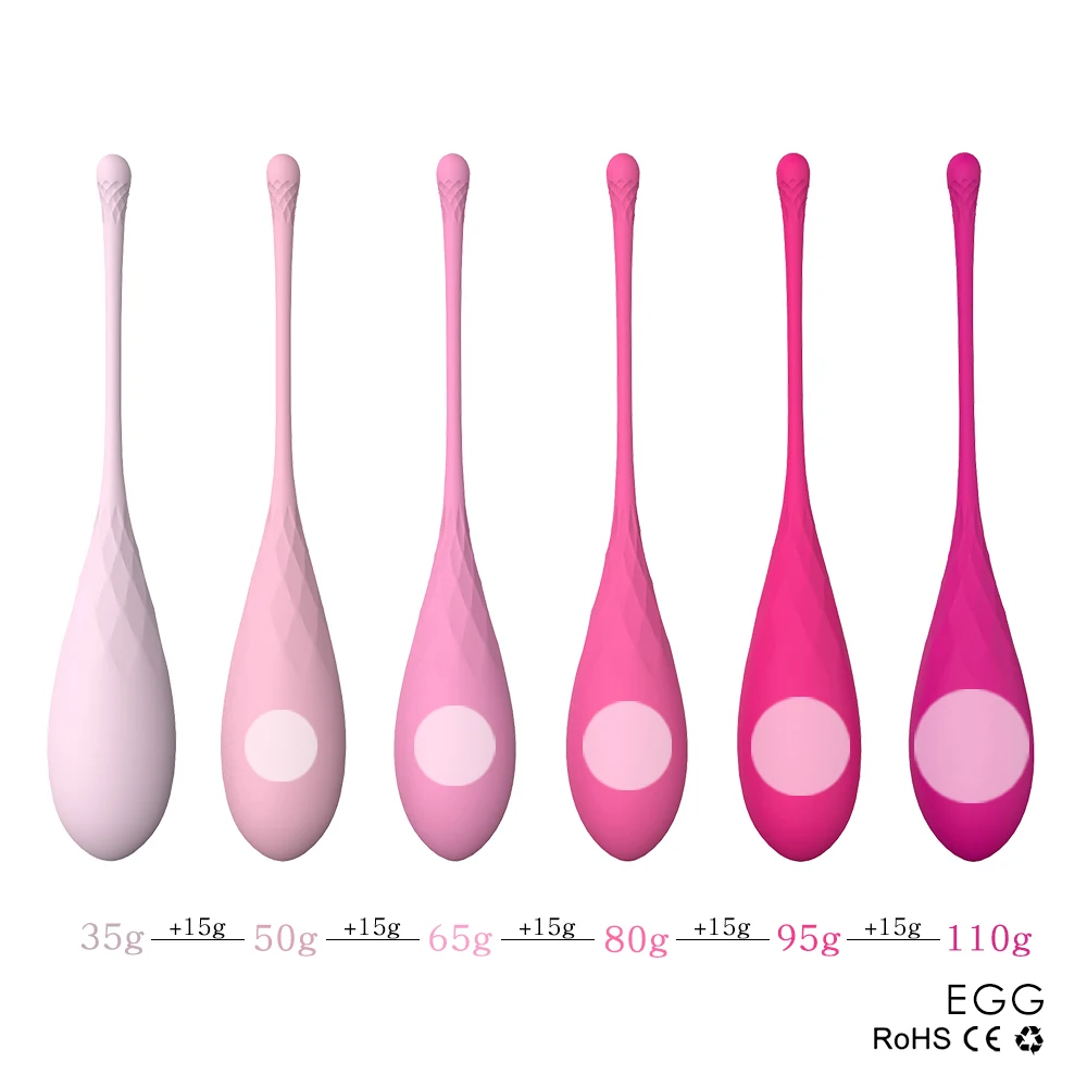 Silicone Kegel BallsSmart Love Ball for Vaginal Tight Exercise Machine Vagina ExcerciserBen Wa Balls of Sex Toys for Women