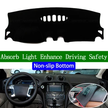 

For Ford mondeo 2007 2008 2009 2010 2011 2012 Non-slip Bottom Dashboard Cover Car Decals Car Stickers Interior Car Accessories
