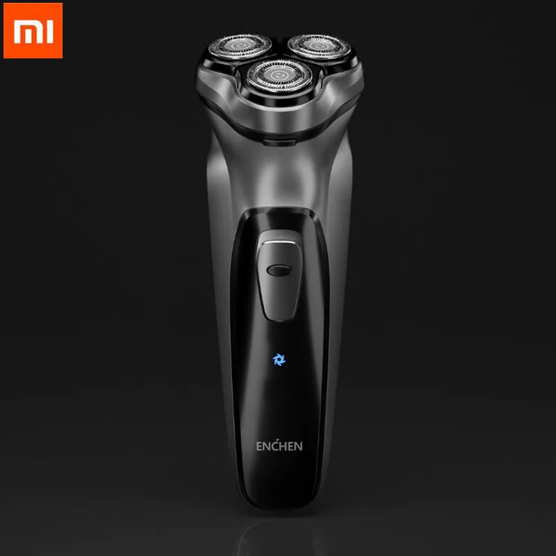 

Xiaomi Enchen Black Stone 3D Electric Shaver Trimmer Head Blocking Protection Razor Washable Type-C Rechargeable for Men Gift