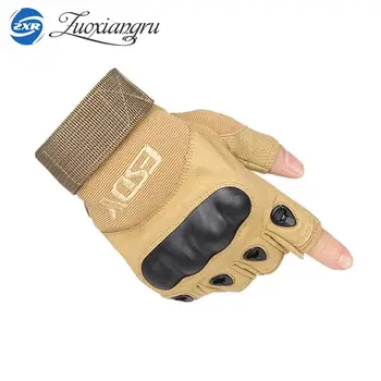 

Outdoor Army Military Tactical man training Half- finger cycling slippery wear-resisting Men's Sport hunting Climbing Gloves