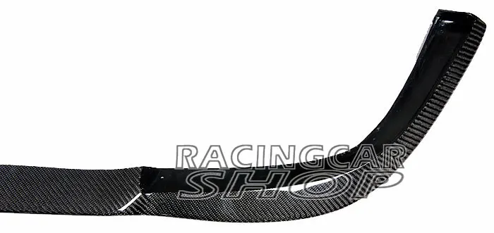 Real CARBON FIBER Front Bumper Lip Spoiler for Mercedes Benz E-Class W211 E320 E350 E550 2007-2009
