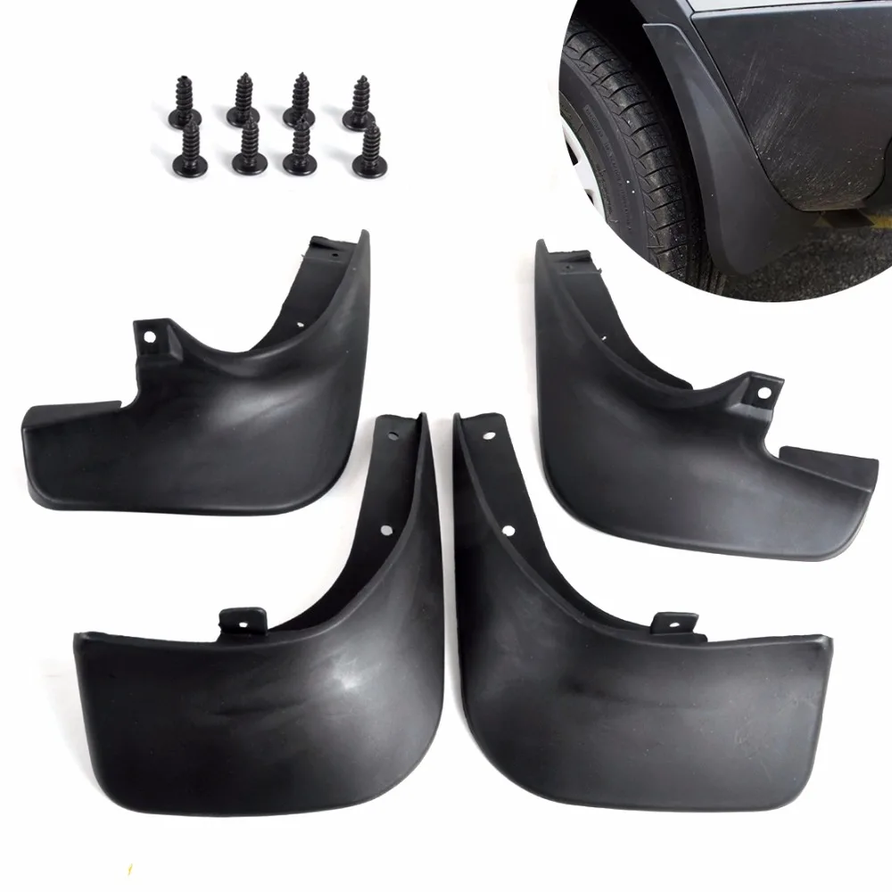 Buy DWCX New Black 4pcs Mud Flaps Flap Splash Guards