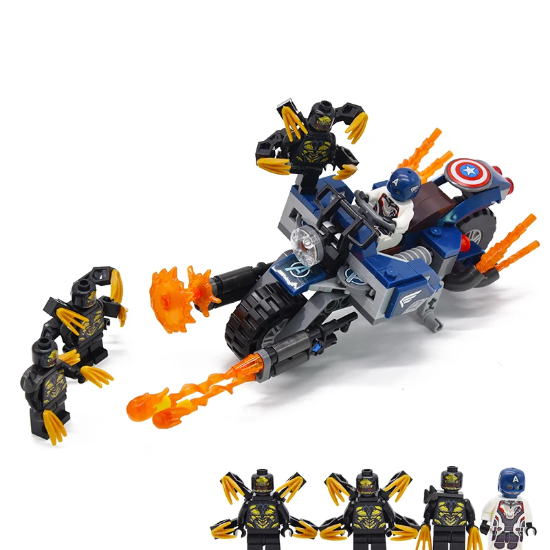 New Superheroes Avengers 4 legoings marvel avengers endgame thanos figures Building Blocks bricks Toy 76123 76124 76125 76126