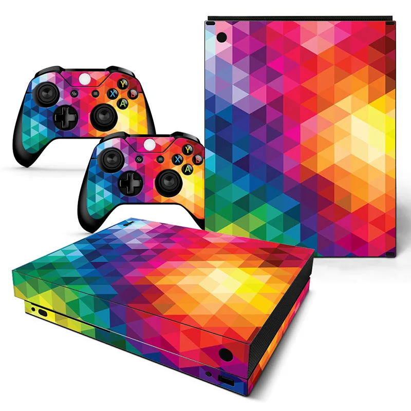 

Hot sell high quality custom skin sticker for xbox one X console