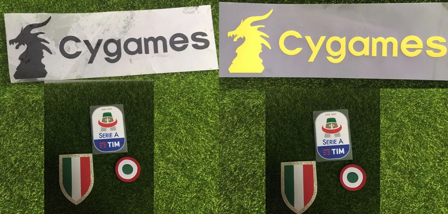 Силиконовая нашивка для серий и красная круглая заплатка Coppa Italiana на грудь