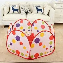 Забавный детский игровой домик для детей в помещении, бассейн в форме лотоса, игровой домик для детей, Игровая палатка без шариков