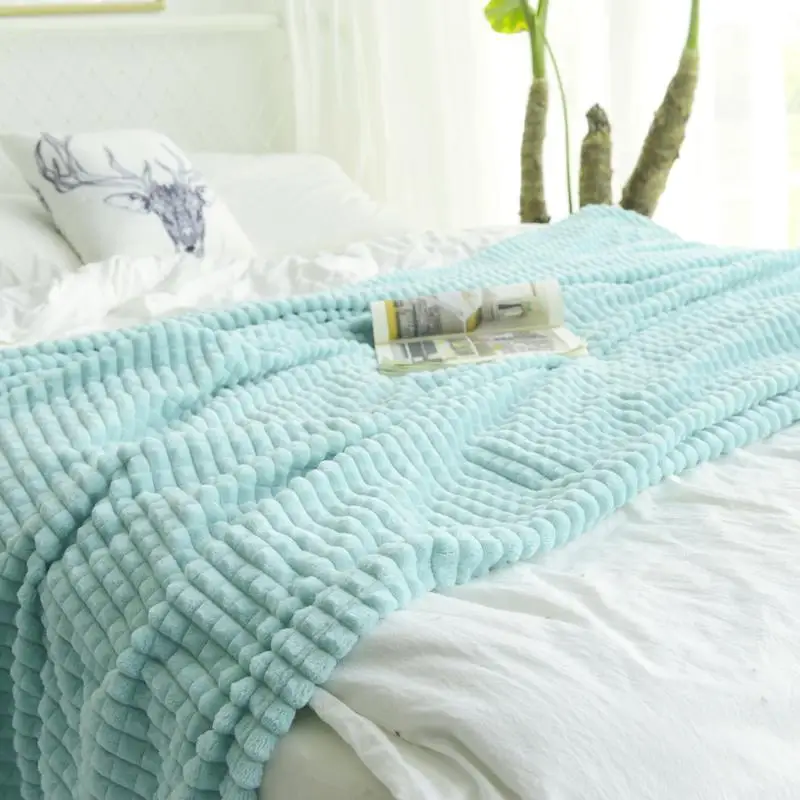 Флисовое одеяло, покрывало, двойная кровать, простыня для зимы, покрывало, 150X200/200X230, кровать/диван/дорожные простыни, разные размеры