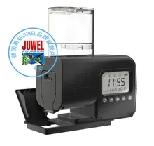 Jutoalha tanque de aquário, alimentador automático para peixes, digital com temporizador lcd, alimentador eletrônico de alimentos para peixes