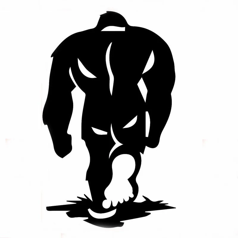 Бампер Bigfoot Sasquatch прогулочный Yeti Высота 17 5 см|Наклейки| |