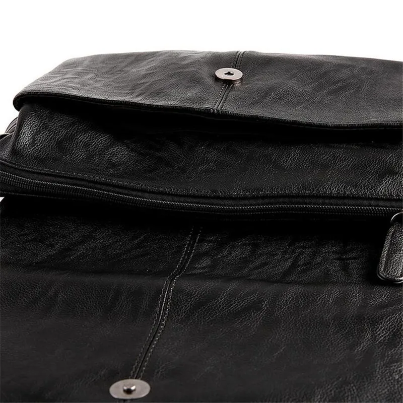 Модные сумки через плечо для мужчин, сумки-мессенджеры из натуральной кожи, повседневные мужские винтажные сумки черного цвета высокого качества