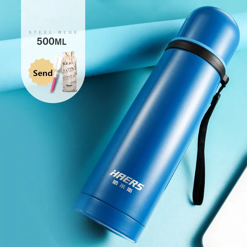 Men's insulated thermos cup business cthermos bottle student outdoor travel mugthermo cup