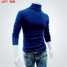Turtleneck Sweaters Men Solid Long Sleeve Pullovers Men Sweater Knitwear Jumpers Jersey Hombre Cheap Winter Sweaters