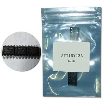 

ATTINY13A ATTINY13A-SSU MCU AVR 1K FLASH 20MHZ SOIC8 New Original 5Pcs/lot