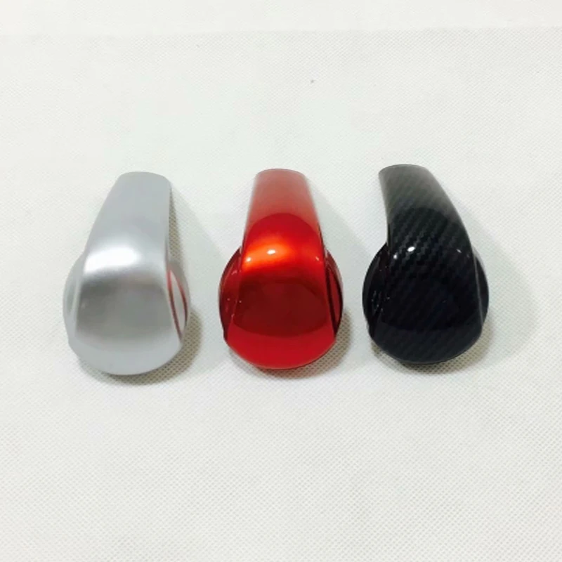 

Car Styling Carbon Fiber Color ABS Gear Shift Knob Cover trim demio For Mazda CX-8 CX-9 2017 2018 2019