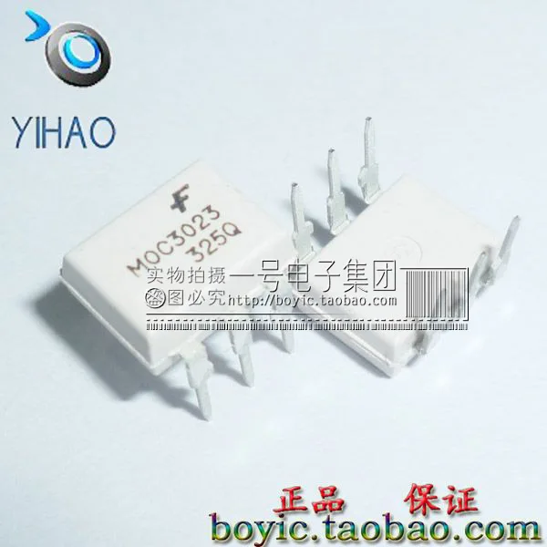 MOC3023 triac driver optocouplers new original line DIP6optocoupler
