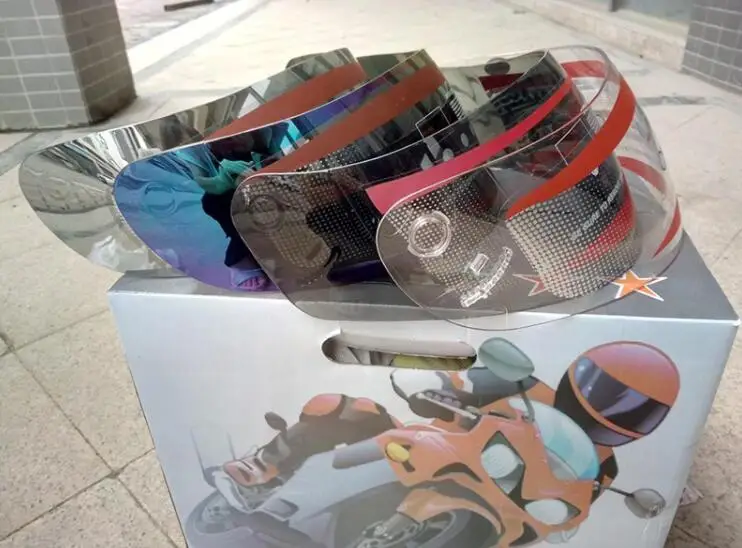 

Ma lushun motorcycle helmet visor, full face helmet visor, helmet uv lens