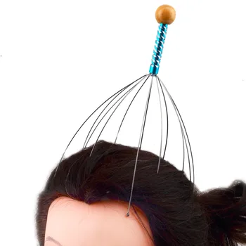 

1pc Multifunctional Anti-Stress Head Massager Relieve Paid Stress Release Massage Tool Set Health Care Relax