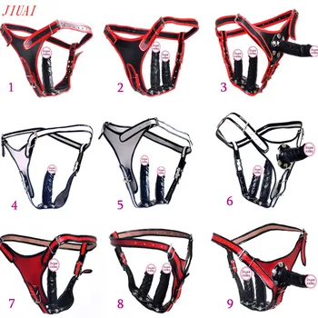 Removable Strapon Harness Dildo Anal Lesbian Strap On Dildo Chastity Belt Pants Sex Toys Sexy Costume Accessories For Woman Gay 1