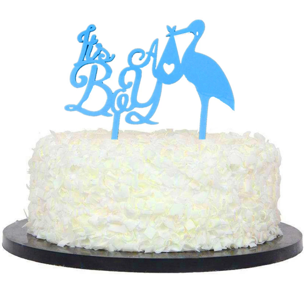 Детское 1-е украшение для именинного торта мальчик девочка торт для детского праздника наилучший флаг золотой серебряный блеск акриловые буквы на торте Декор ко дню рождения