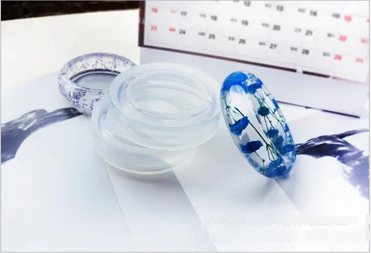 Прозрачная силиконовая форма для смолы изогнутый браслет ювелирные изделия ручной работы Инструменты Оборудование смолы формы для ювелирных изделий