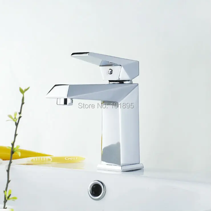

L16830 Deck Mounted Brass Material Wash Basin Mixer