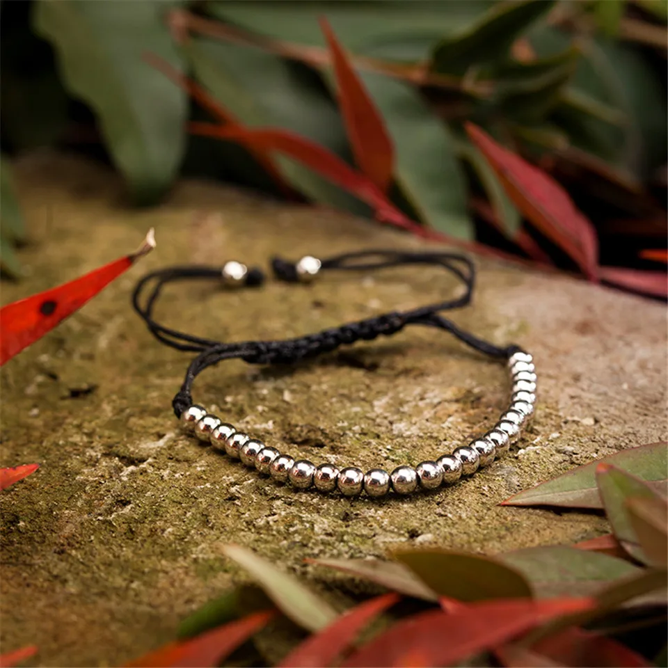 Модные женские strand браслет розовое золото серебро цвет Шамбала браслеты-талисманы из бус для женщин оригинальные браслеты-подарки jewellery