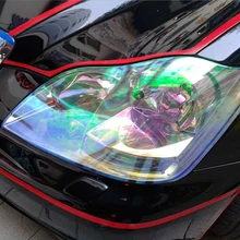 Блестящая плёнка «хамелеон» для стайлинга автомобиля, 120х30 см