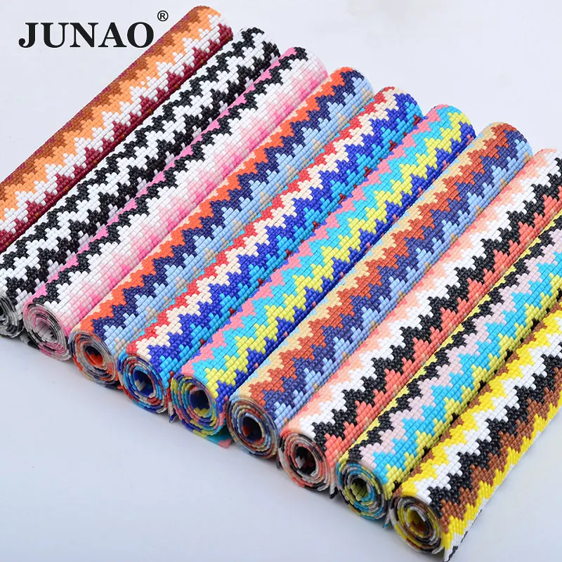

JUNAO 24*40cm Resin Rhinestones Fabric Mesh Sheet Hotfix Strass Crystal Trim Banding Bridal Beads Appliques for Jewelry Crafts