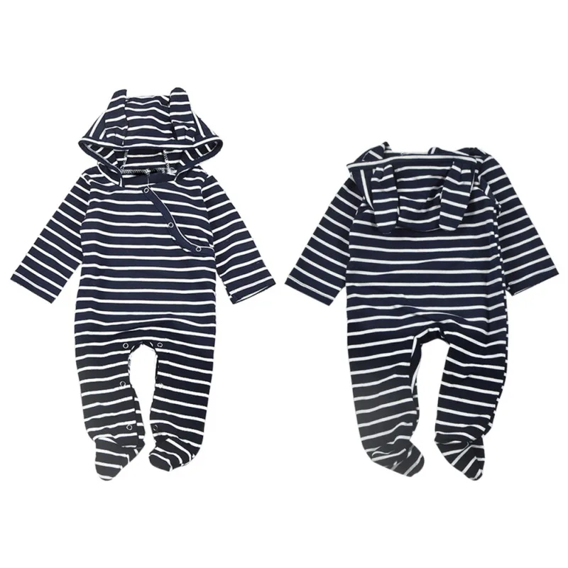 Invierno bebé recién nacido mameluco de algodón niños niñas de dibujos animados lindo pequeño monstruo overol mameluco niños Bebes mono bebé 0-24 M