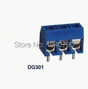 

50PCS 5.08-301-3P Spacing of 5.08 mm Terminal DG301-3 p Plug and socket connector terminal