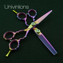 5,7" titan профессиональные японские ножницы для волос Парикмахерские ножницы для стрижки волос салон японские ножницы для стрижки волос