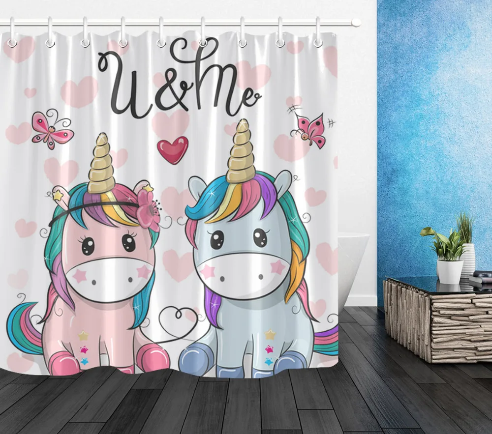 10+ Unicorn Shower Curtains Make Your Bathroom Magical Unilovers