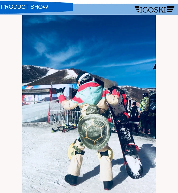 IGOSKI сноуборд скиборд женщины мужчины взрослые дети девочка мальчик Лыжный открытый колено бедра черепаха протекторы безопасный защитный спортивный коврик