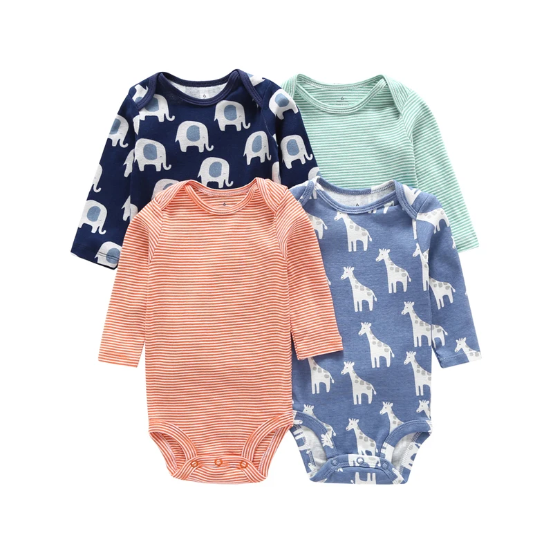 infant bebes baby long sleeve romper set animal cotton cute newborn clothes o-neck baby boy girl bodysuit 2018 new arrived