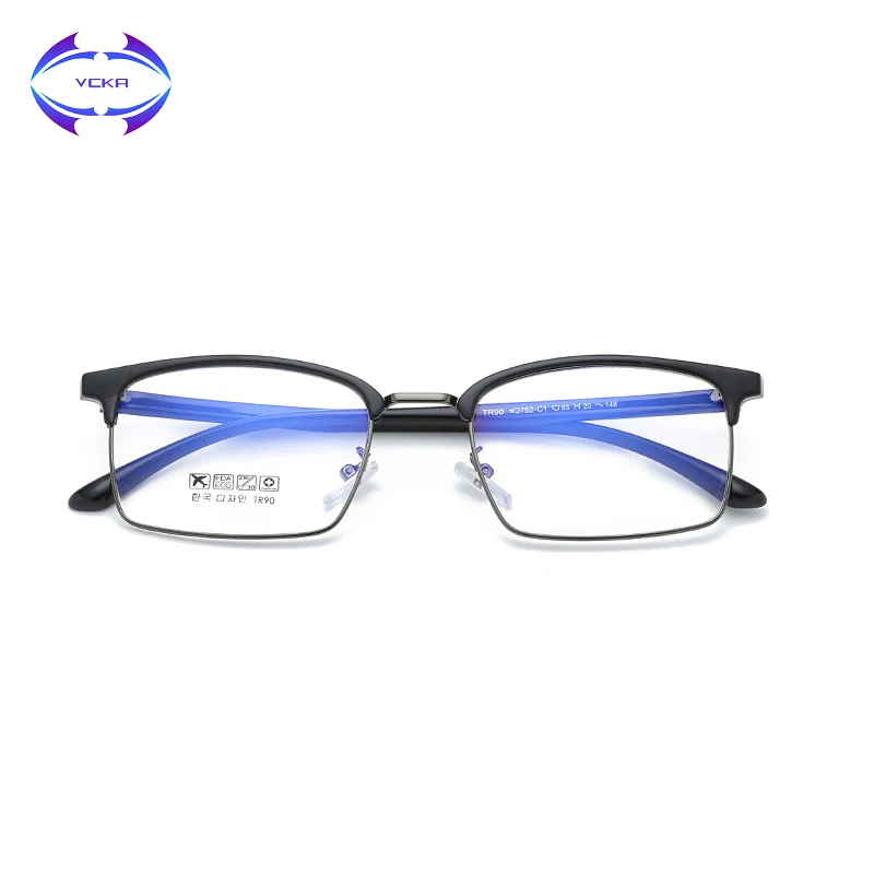 cheap VCKA 2019 NEW TR90 Computer Glasses Men Anti Blue Light Blocking Square Women Digital Eye Gaming Goggles Eyewear gafas luz azul