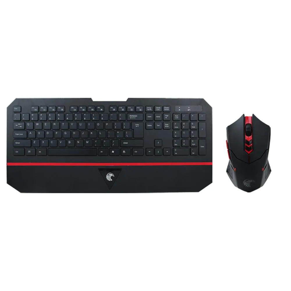 E-element 무선 키보드 및 마우스 게임용 키보드 인체 공학 2.4 ghz 광학 e780 전문 pc 게이머 플레이어 z6 용 침묵