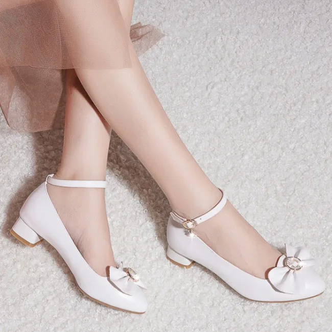 cute chunky heels
